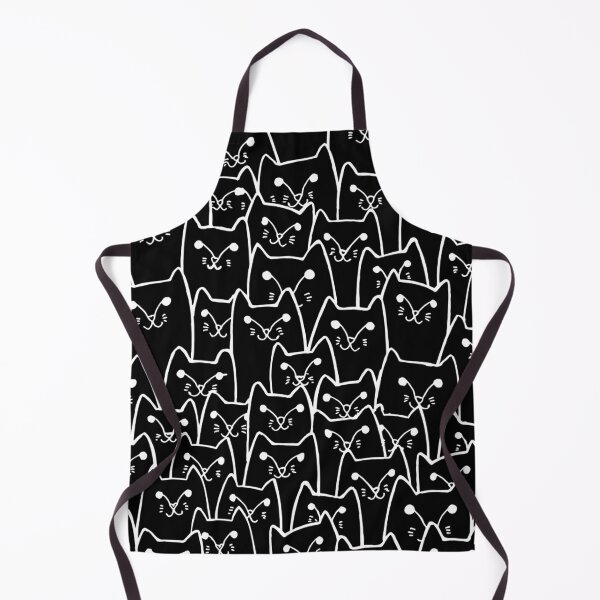 Item preview, Cats pattern for cat lovers (dark version) designed and sold by angus77ok.