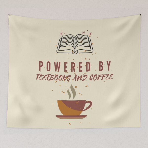 Item preview, Powered by Textbooks and Coffee designed and sold by CulturalMesh.
