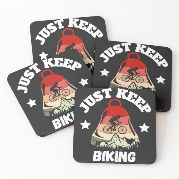 Item preview, Just Keep Biking Baby! designed and sold by UnboundFull.