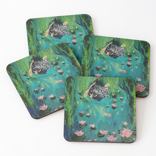 Item preview, Sweet Violets in Lilies  designed and sold by Elizashoop.