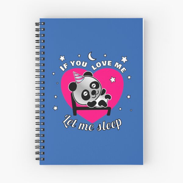 Item preview, If you love me let me sleep designed and sold by catnbloom.