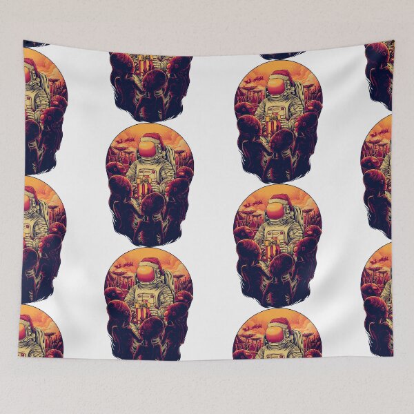 Item preview, Astronaut Santa designed and sold by WorldPrintTees.