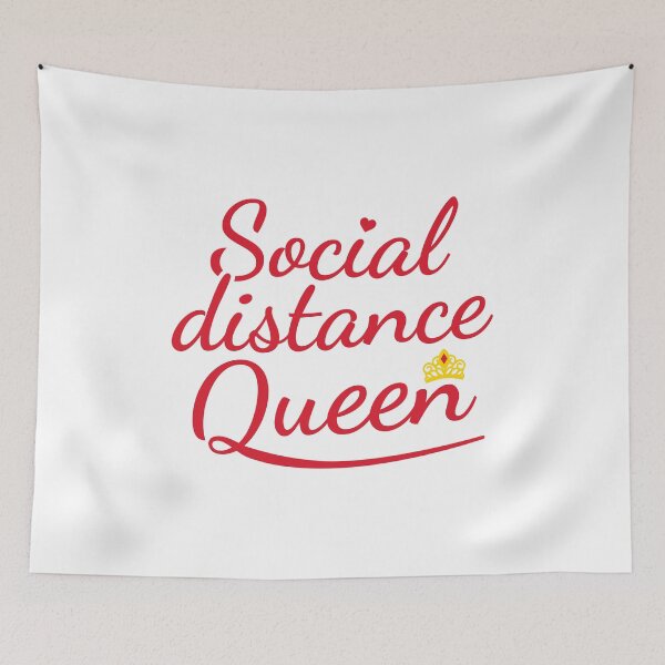 Item preview, Social Distance Queen designed and sold by FilipeFerreira.