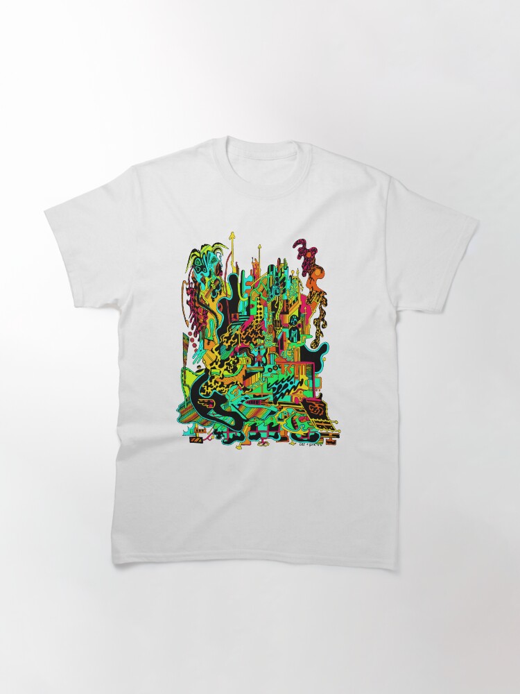 Thumbnail 3 of 7, Classic T-Shirt, Ghost in the Factory designed and sold by EckerRobertsArt.