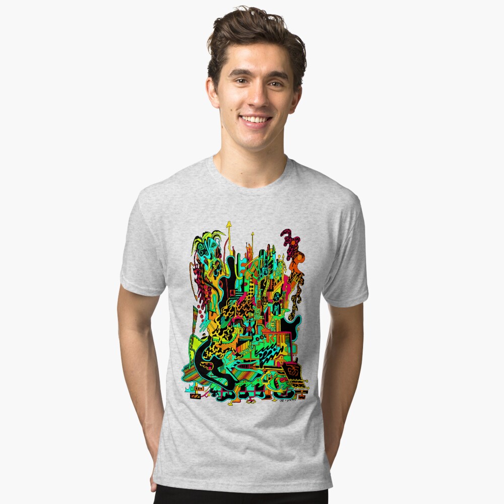 Item preview, Tri-blend T-Shirt designed and sold by EckerRobertsArt.