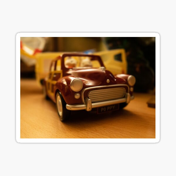 Vintage Morris toy car Sticker
