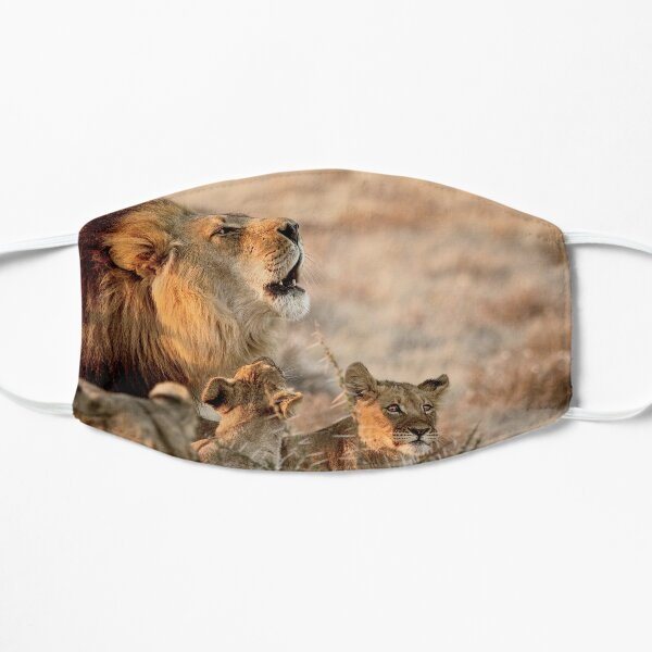 lion cub face mask