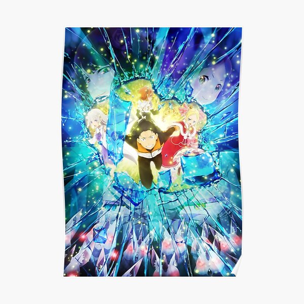 Re Zero Posters Redbubble