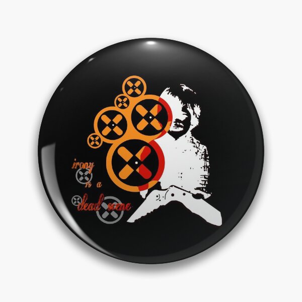 Item preview, Irony Is A Dead Scene designed and sold by DiscoVolante.