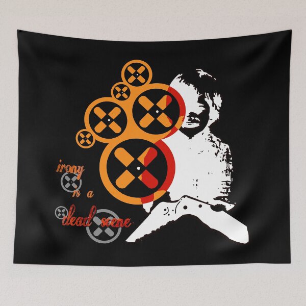 Item preview, Irony Is A Dead Scene designed and sold by DiscoVolante.