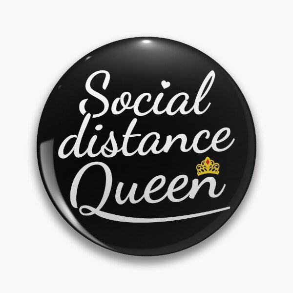 Item preview, Social Distance Queen (White) designed and sold by FilipeFerreira.