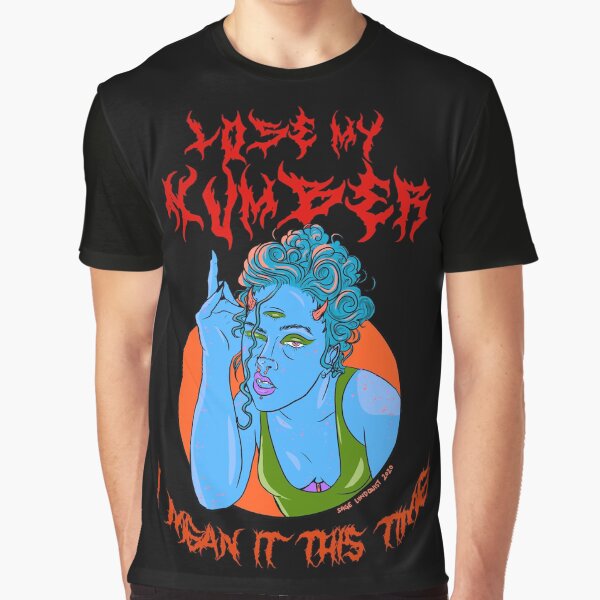 Lose My Number (Version 3) Graphic T-Shirt