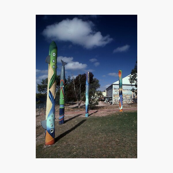 Item preview, Fishy Totems,Streaky Bay, Australia 2002 designed and sold by muz2142.