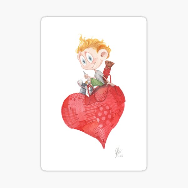 Little Saint Valentine Pegatina