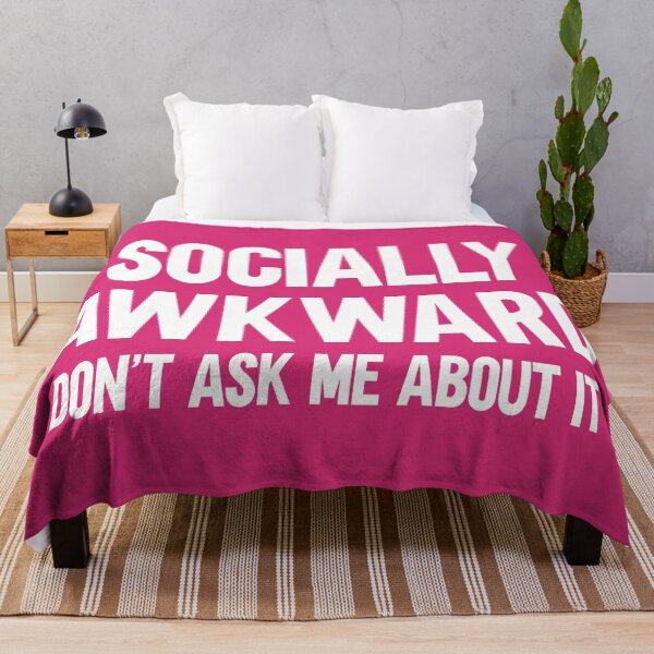 Item preview, Socially Awkward Funny Quote designed and sold by quarantine81.