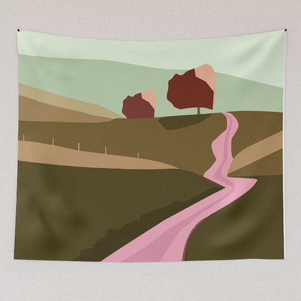 Item preview, Two Trees And A Road II designed and sold by blueocan.