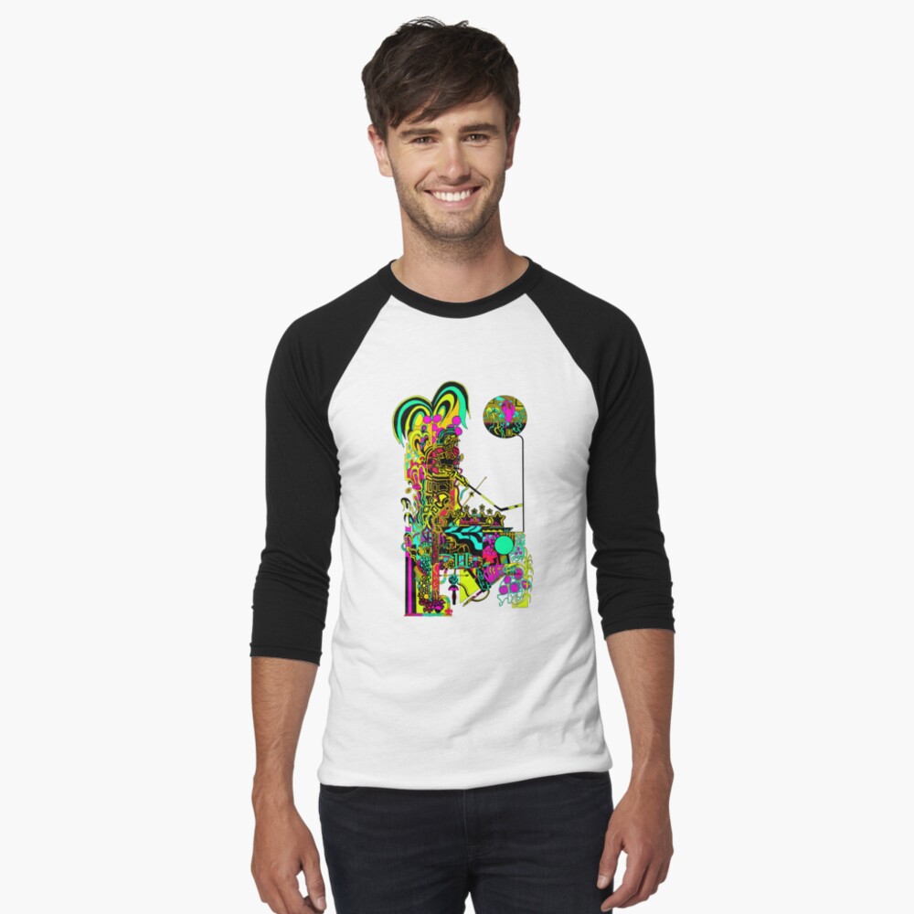Item preview, Baseball ¾ Sleeve T-Shirt designed and sold by EckerRobertsArt.