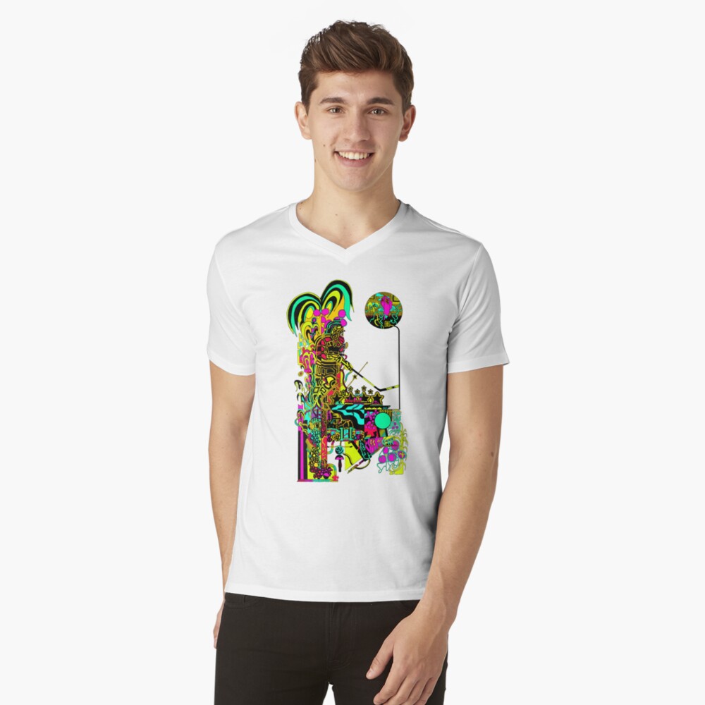 Item preview, V-Neck T-Shirt designed and sold by EckerRobertsArt.