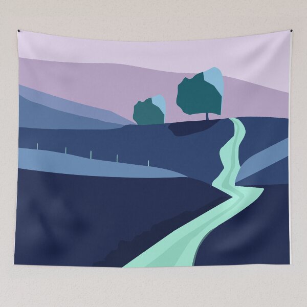 Item preview,  Two Trees And A Road III designed and sold by blueocan.