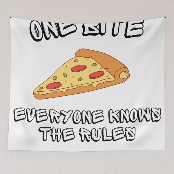 Item preview, One Bite Every one Knows The Rules designed and sold by Xrizen  Designs.
