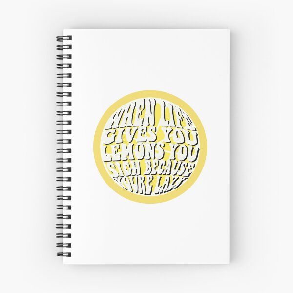 Item preview, When life gives you lemons you sigh because your lazy  designed and sold by PapayaStickers.