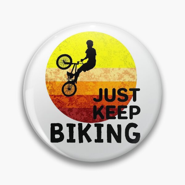 Item preview, Just Keep Biking designed and sold by aktiveaddict.