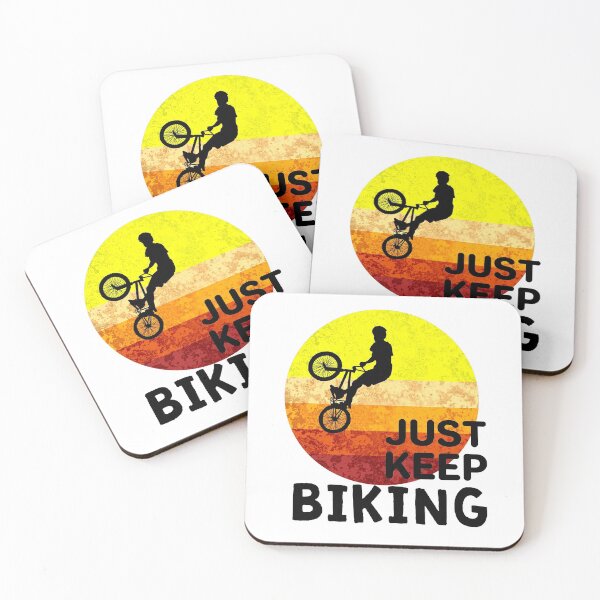 Item preview, Just Keep Biking designed and sold by aktiveaddict.