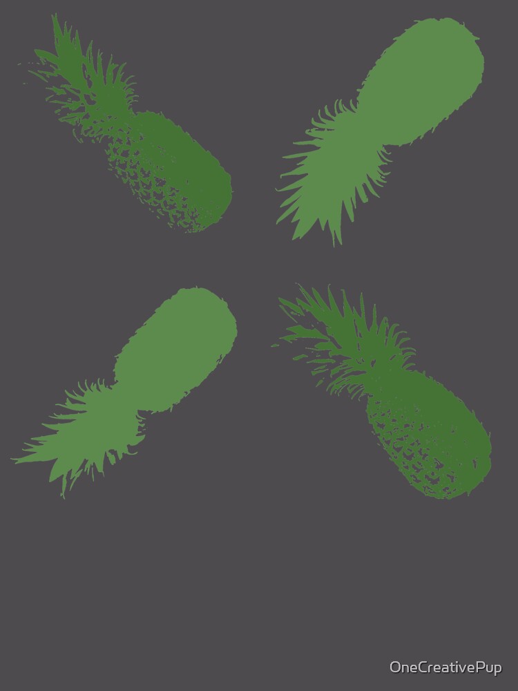 Thumbnail 6 of 6, Premium Oversized Sweatshirt, Green Pineapple Pattern designed and sold by OneCreativePup.