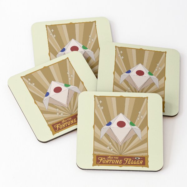 Item preview, Ask the Fortune Teller Vintage Colored Card designed and sold by Punderstandable.