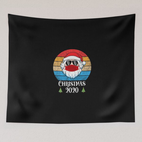 Item preview, vintage Christmas 2020 Santa wear mask with face Sunglasses Premium designed and sold by MyintThan09.