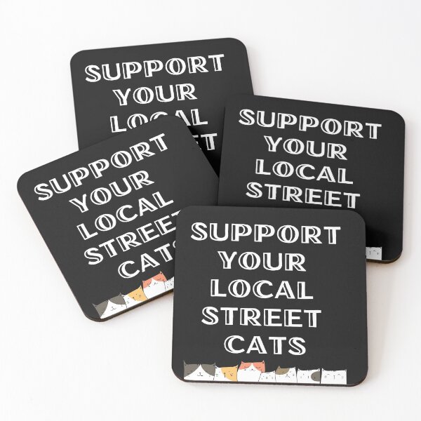 Item preview, Support Your Local Street Cat  designed and sold by Tia555.