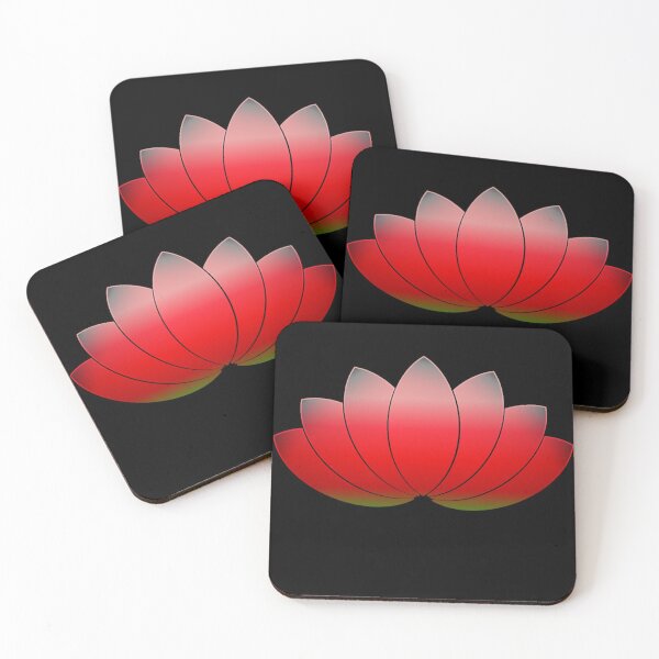 Item preview, Soft Lotus Flower In Red designed and sold by RosieSunflower.