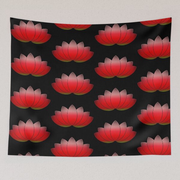 Item preview, Soft Lotus Flower In Red designed and sold by RosieSunflower.