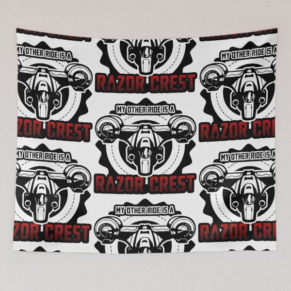 Item preview, My Other Ride is a Razor Crest designed and sold by agusmastro.
