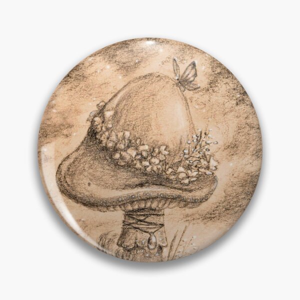 Item preview, Fairy Mushroom (Gold) designed and sold by Tatyanna Francis.