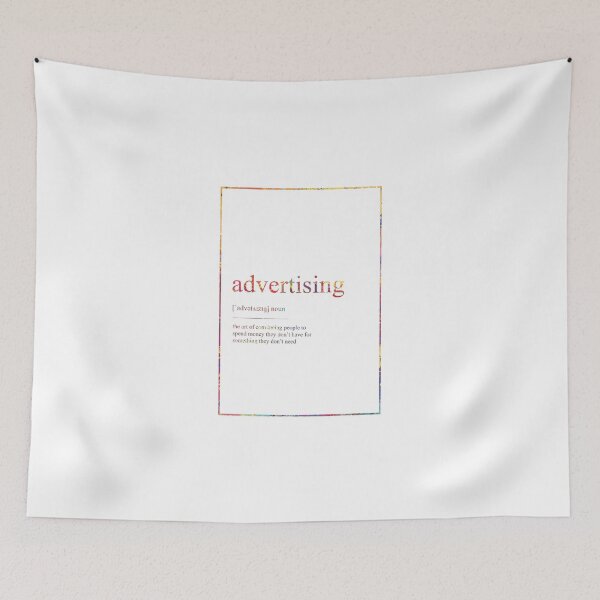 Item preview, Advertising Watercolor Map Yoga Quote Definition designed and sold by vividpixelusa.