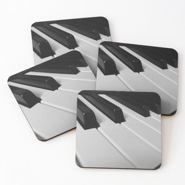Item preview, Keyboard keys in black and white designed and sold by TmartUS.