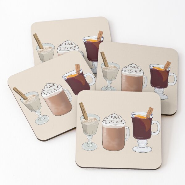 Item preview, Holiday Drink Trio - Eggnog, Hot Chocolate, Mulled Wine designed and sold by Jay-cm.