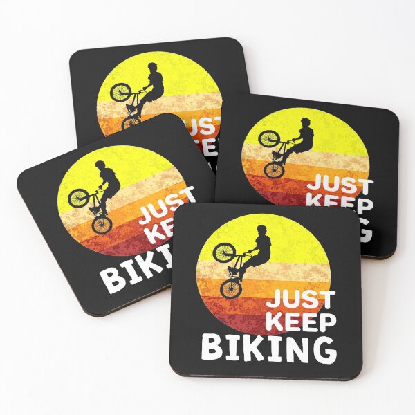 Item preview, Just Keep Biking designed and sold by aktiveaddict.