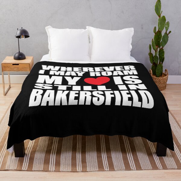 Aperçu de l'œuvre Mon coeur est à Bakersfield créée et vendue par RoguePixel.