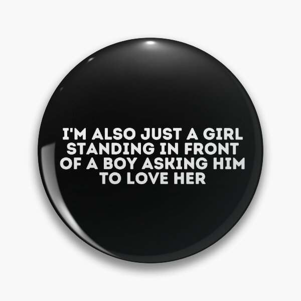 Item preview, Notting Hill Quote - I'm also just a girl standing in front of a boy asking him to love her designed and sold by madeyougiggle.