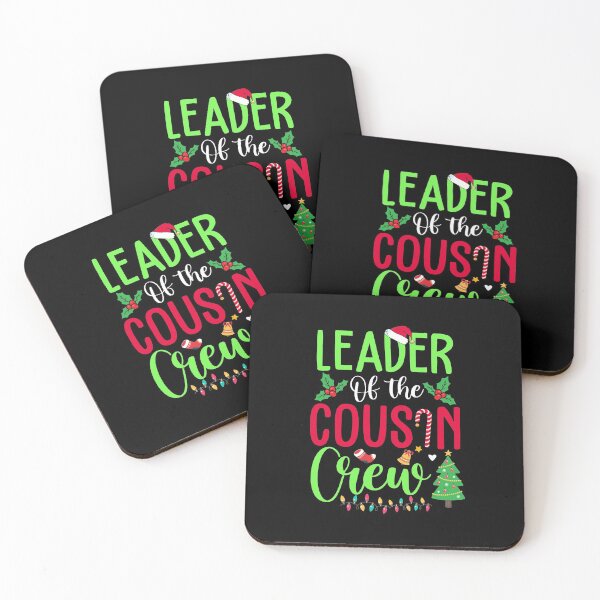 Item preview, Leader Of The Cousin Crew Funny Christmas Family Gifts designed and sold by DanielleNicolet.