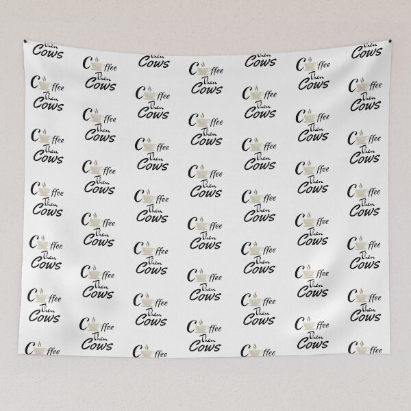 Item preview,  Coffee Then Cows Funny designed and sold by Xrizen  Designs.