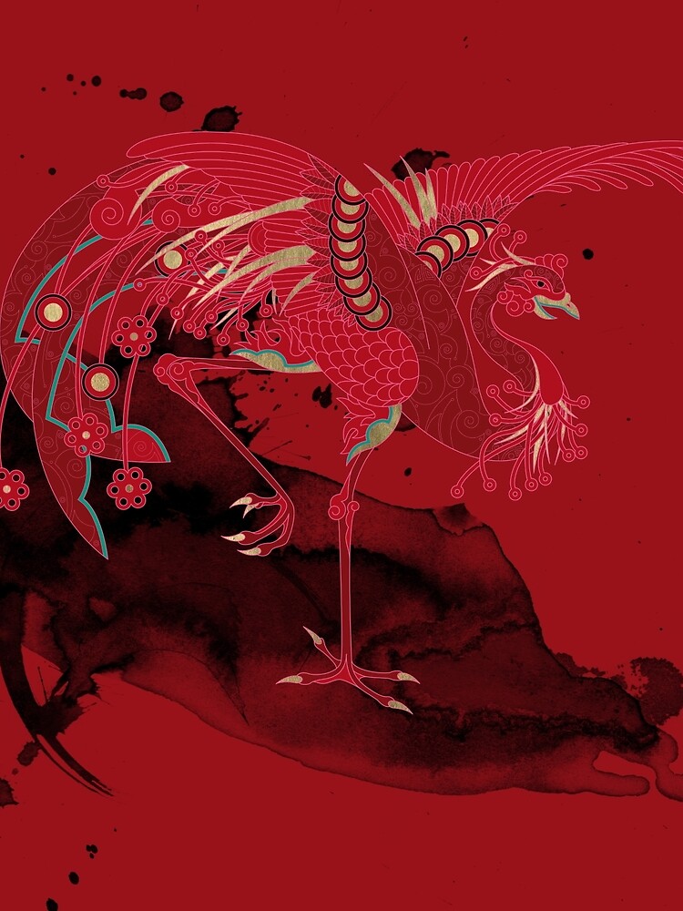 Vermilion Bird of the South by Thoth-Adan