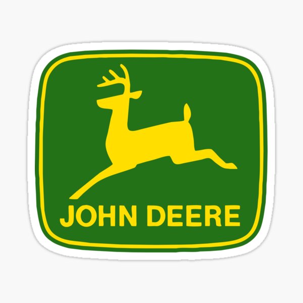 Stickers Sur Le Thème John Deere Redbubble 3500