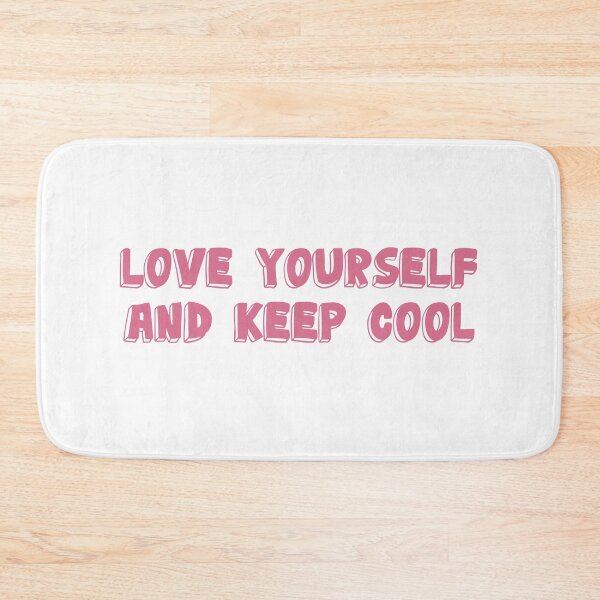Item preview, Love yourself and keep cool designed and sold by owliedesign.