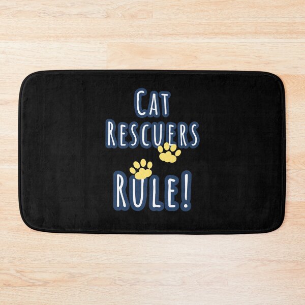 Item preview, Cat Rescuers Rule designed and sold by Brat-Cat-Shirts.