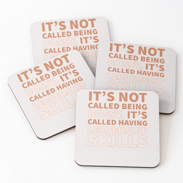 Item preview, It's Not Called Being Bossy It's Leadership designed and sold by Naive-Genius.