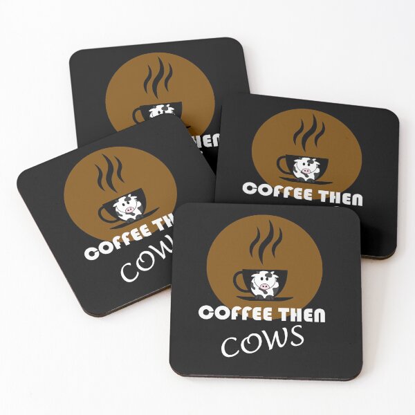 Item preview, COFFEE THEN COWS designed and sold by Totaghyr.