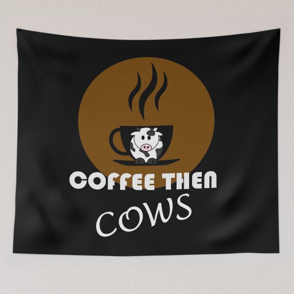 Item preview, COFFEE THEN COWS designed and sold by Totaghyr.